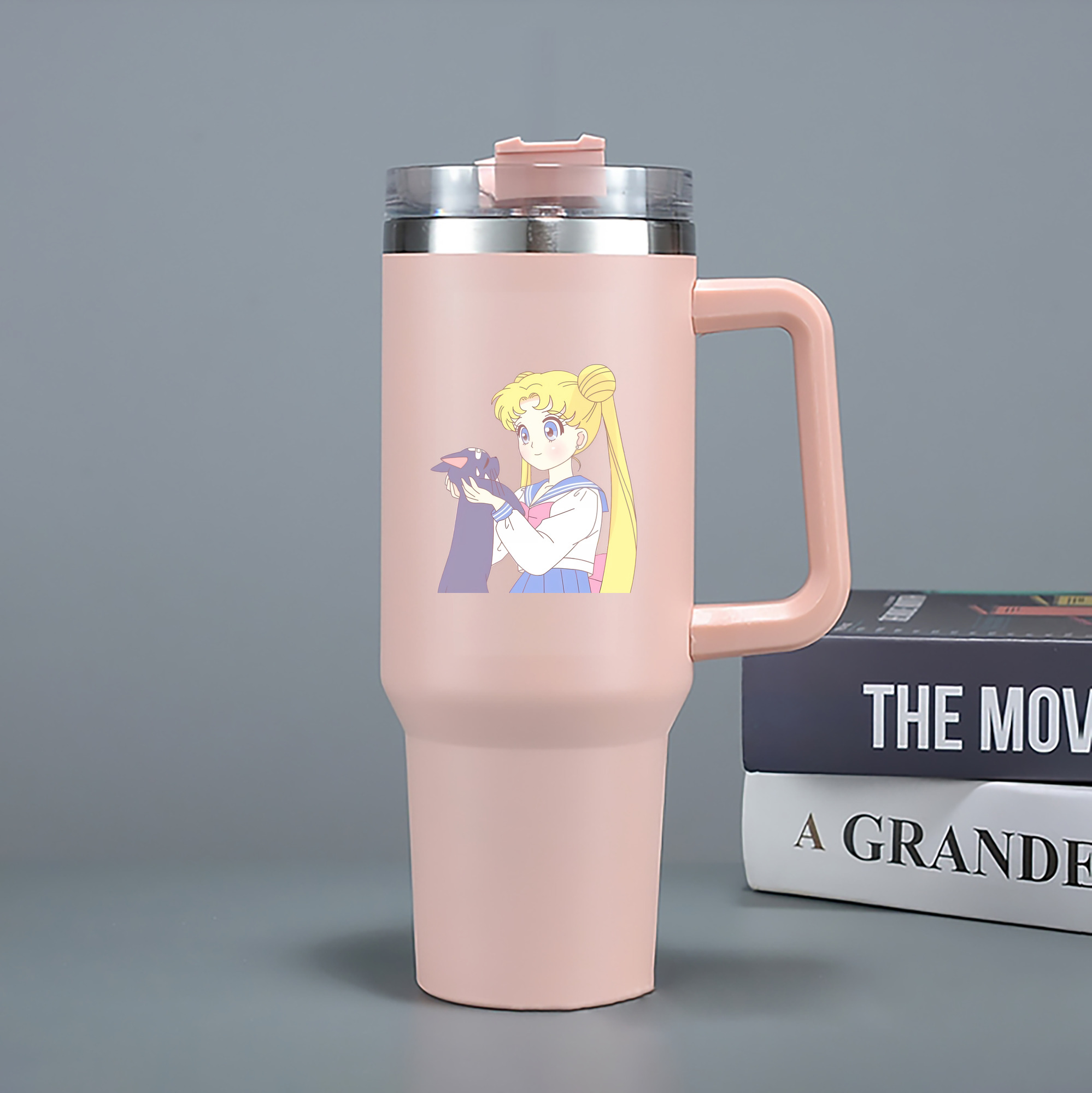 （画像用） 美少女戦士セーラームーン 愛野 美奈子 あいの みなこ Sailor Moon Aino Minako 1200mL車用タンブラー（カラープリント）